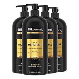 Tresemmé Champú Hidratante Rich Moisture Dosificador Unidades Cabello Seco Formulado Tecnología Pro Style Onzas Líquidas