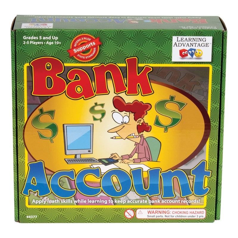 Learning Advantage CRE4377-A1 Bank Account Game