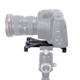 NICEYRIG 6’’ Extended Quick Release Plate for Arca-Swiss Type Applicable for Large DSLR Camera, Cinema Camera, Camcorder with Four-feet Stand Support [Plus Version] - 530