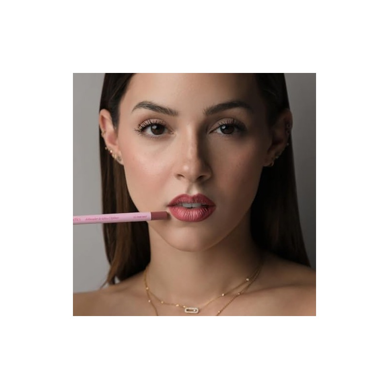 Mar Cosmetics Delineador De Labios Encerado Pink Mist con Sacapuntas