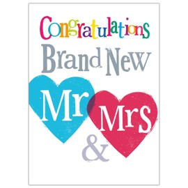 Mr & Mrs, Couples Card, Card For Mr & Mrs