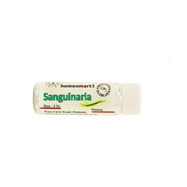 Homeomart.com Sanguinaria Nitricum Homeopathy Pellets (Pills) in 30C Potency; Pack of 2
