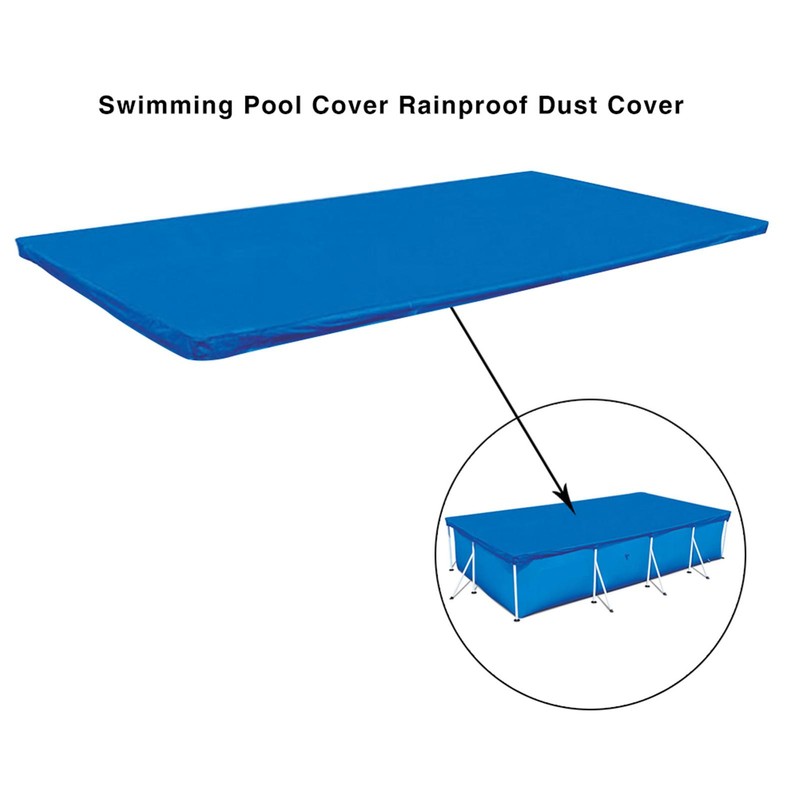 Pool Cover Portable Swimming Pool Cover UV Resistant Rainproof Dust