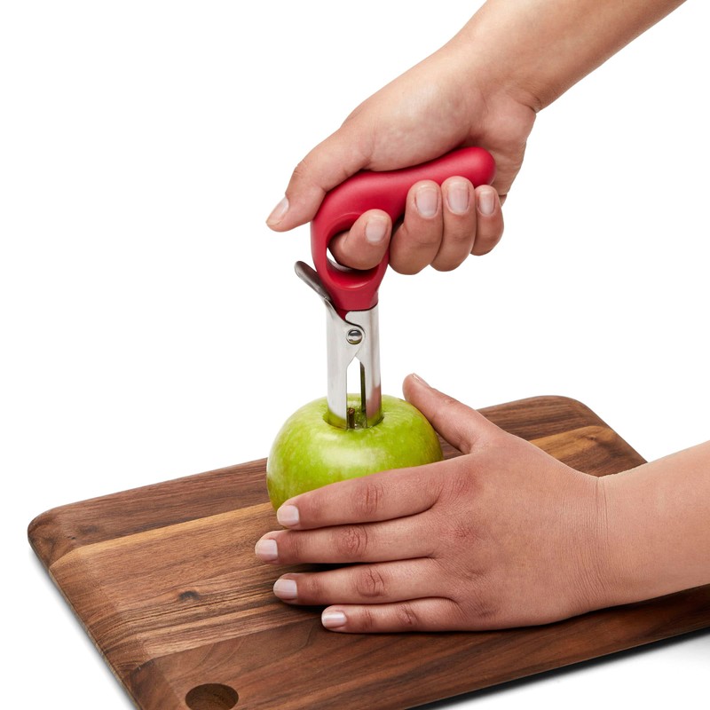 Chef'n Ambidextrous apple corer, Berry