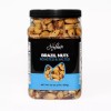 Jaybee's Brazil Nuts Roasted Salted-32 Oz (2 Pounds) Reusable Container