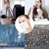50Pcs Disposable Face Masks，3-Ply Breathable Protection Mask for Adults, Daily