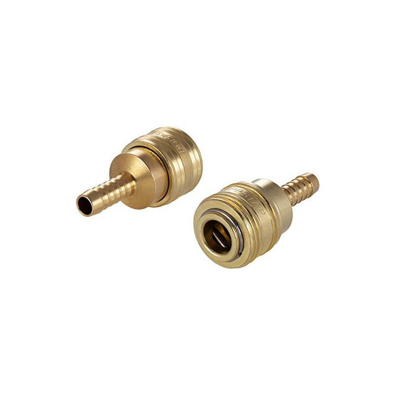 Poppstar 2x Quick Coupling Compressed Air NW 7.2 with Hose