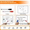A4 Whiteboard, Hiziwimi 2Pcs 30X21cm Dry Erase Mini Whiteboards, A4