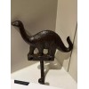 Unbranded Brontosaurus Dinosaur Wall Hook Cast Iron Rustic Coat Keys