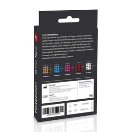 TOREDOO Cross Tape Grid Plasters Pack of 234 Type A Acupuncture Plasters Small in 5 Colours