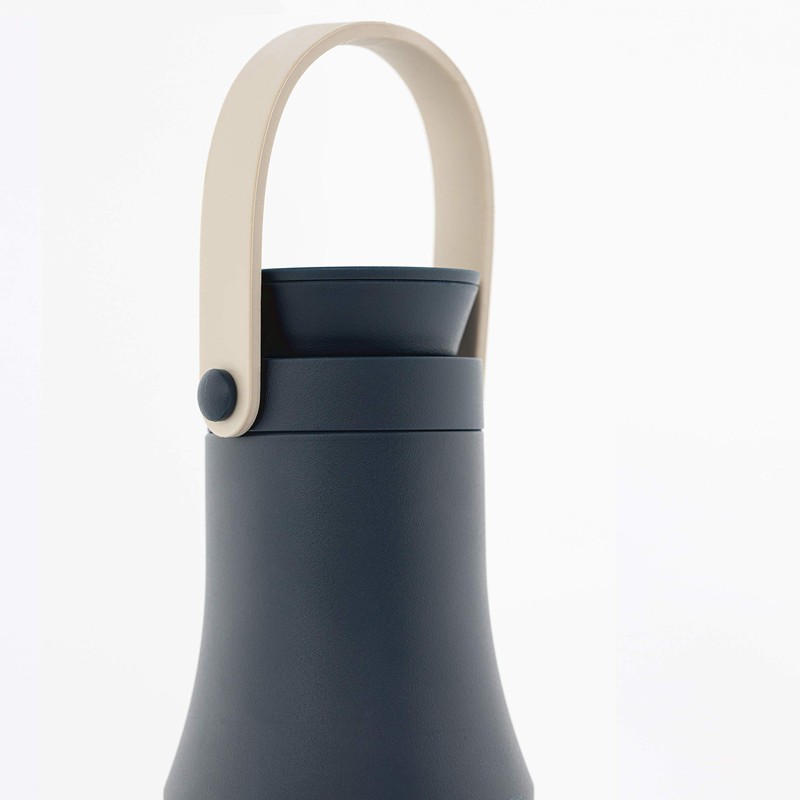 LocknLock Metro Bottle Double-Wall Insulated Stainless Steel with Silicone Handle,