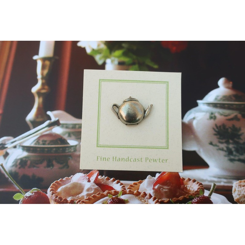 Jim Clift Design Teapot Lapel Pin - 1 Count