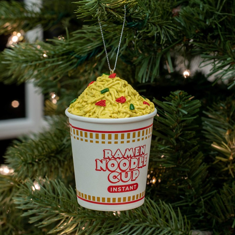 Ramen Noodle Cup Ornament