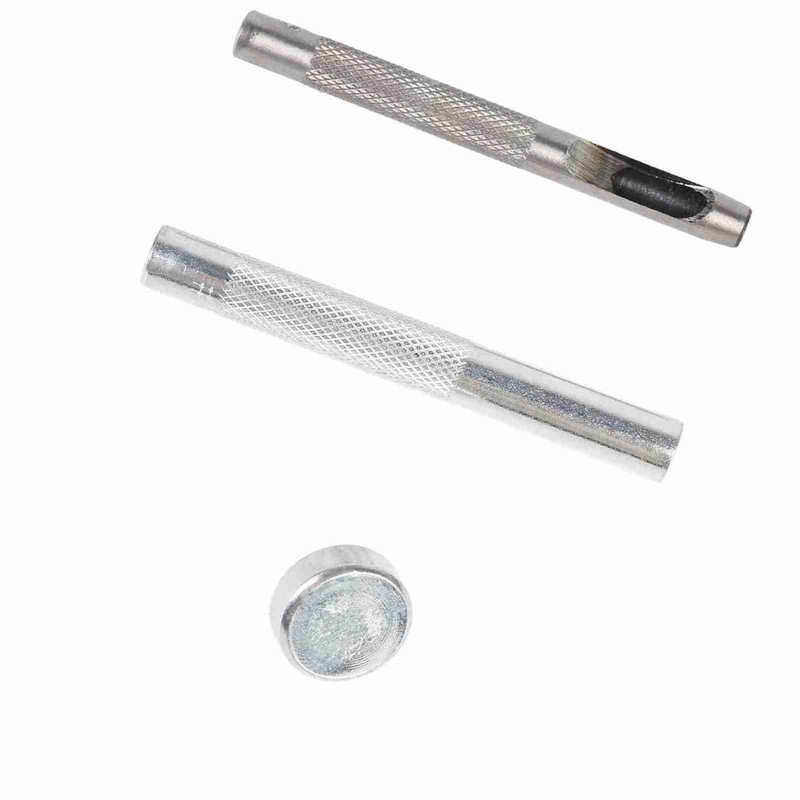 100 Sets Grommet Kit with Eyelets Washers 0.236 Inch 3PCS