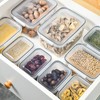3pcs Drain Storage Basket Box Transparent Leakproof Food Storage Containers