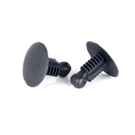 SCITOO 100Pcs 9mm(0.35inch) Bumper Retainer Clips Kit Car Fastener Rivet Door Trim Panel Clips fit for GM For Toyota For Honda for Ford For Chrysler