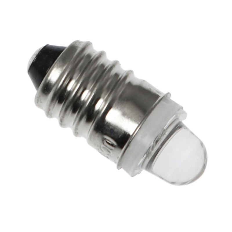 SQXBK 10PCS E10 LED Bulbs 3 Volt 0.1W Mini Flashlight
