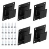 5pcs Wall Shelf Mount Bracket Display Shelf Hook Hanger Rack