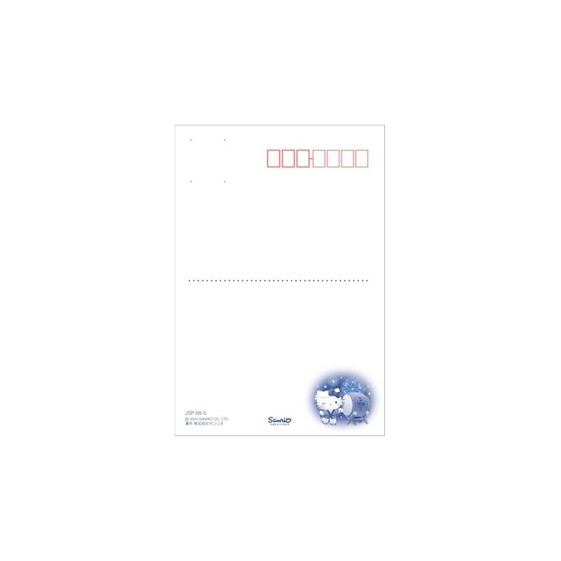Sanrio Message Card Summer Character Mix Bon Dance MXJSP 68-5