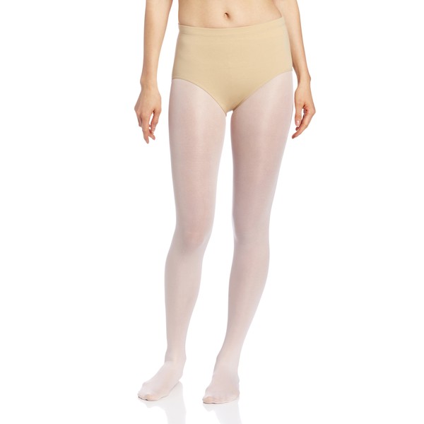 Capezio Women's Brief,Nude,Large