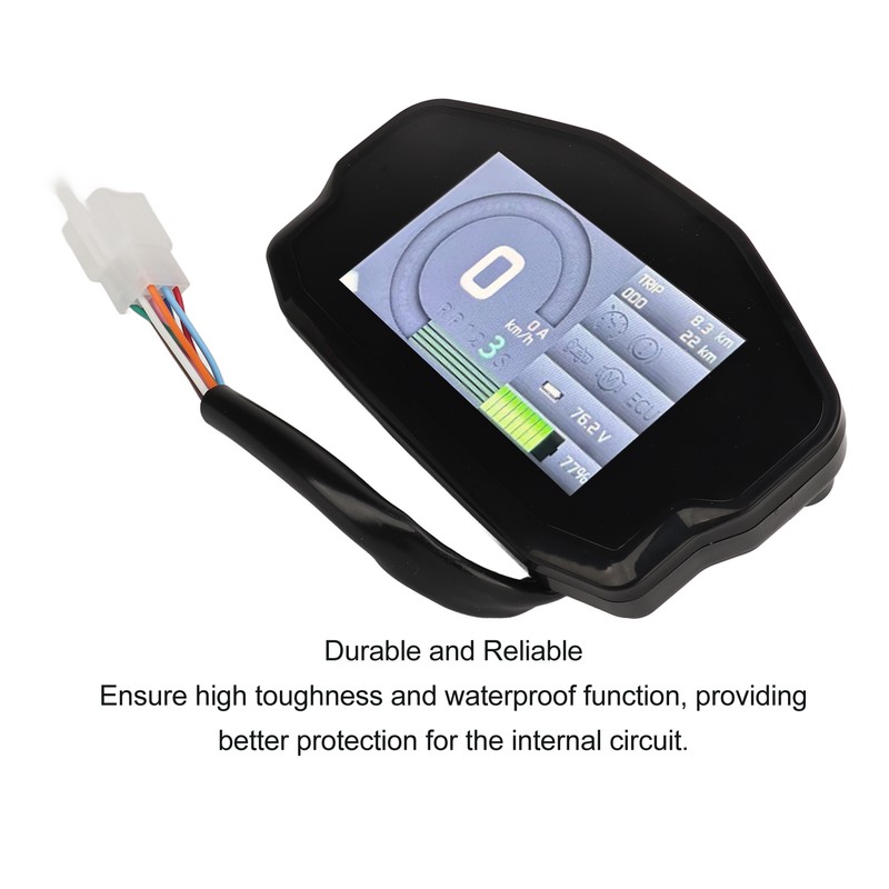 TFT Speedometer Clear Display Easy Installation LCD Display Instrument for