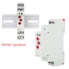 Multifunctional Delay Time Relay, DIN Rail Mounted Small Time Relay