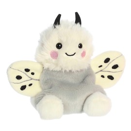Aurora® Adorable Palm Pals™ Astra Moth™ Stuffed Animal - Pocket-Sized Play - Collectable Fun - White 5 Inches