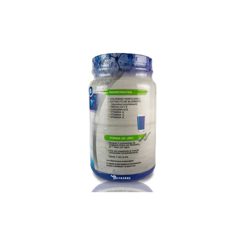 Colágeno Sanabi Polvo Blueberry Coenzima Q10 Omega 1.1 Kg Sin