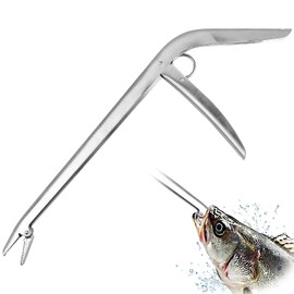 Fish Hook Remover, Premium Stainless Steel Fish Hook Remover Tool - Essential Fishing Pliers, with Strong Jaw Grip and Serrated Teeth, Suitable for All Fishing Environments, 11-1/2 Inches