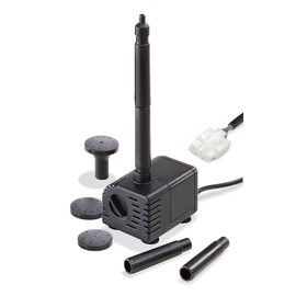 esotec Fontana 50 Solar Replacement Pump Pond Pump with Sprinkler Set Universal Single Pump Replacement Part Accessory Pump Extension Pump 17 V/DC IP68 101751