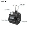 PATIKIL Clicker Counter, 2 Pcs 4 Digit Mechanical Handheld Tally