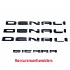 4pack Set 2019+ Emblems Two Door Denali Plus Tailgate Denali