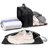 Cambond Double Sided Compression Packing Cubes - Suitcase Organizer, Black