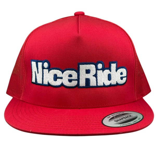 NICERIDE “Snackbar” Trucker Hat – Unisex Adjustable Snapback Cap with