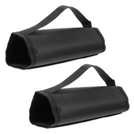 SquEqu 2 Pack Speed Hurdles Storage Carrier Quick Release Carrying Wrapping Lift Handle Organizer Lifter for Agility Hurdle Training Equipment Set Soccer Basketball Football Accessories