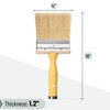 Bates- Deck Stain Brush, 4 Inch, Stain Brushes for Wood,