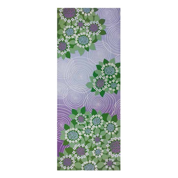 Sarasa Sy-59 Seasonal Colorful Four Seasons Saicloth Hand Towel, Made in Japan (June, Hydrangea), June Hydrangea