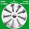 410 Stainless #8 x 3/4" Tapping Screws for Metal Sheet