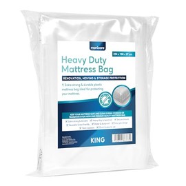 Monicare - Mattress Bag | Storage Protective Cover for Moving - Heavy Duty, Reusable, Tearproof | King Size Fits All with Sealing Strip