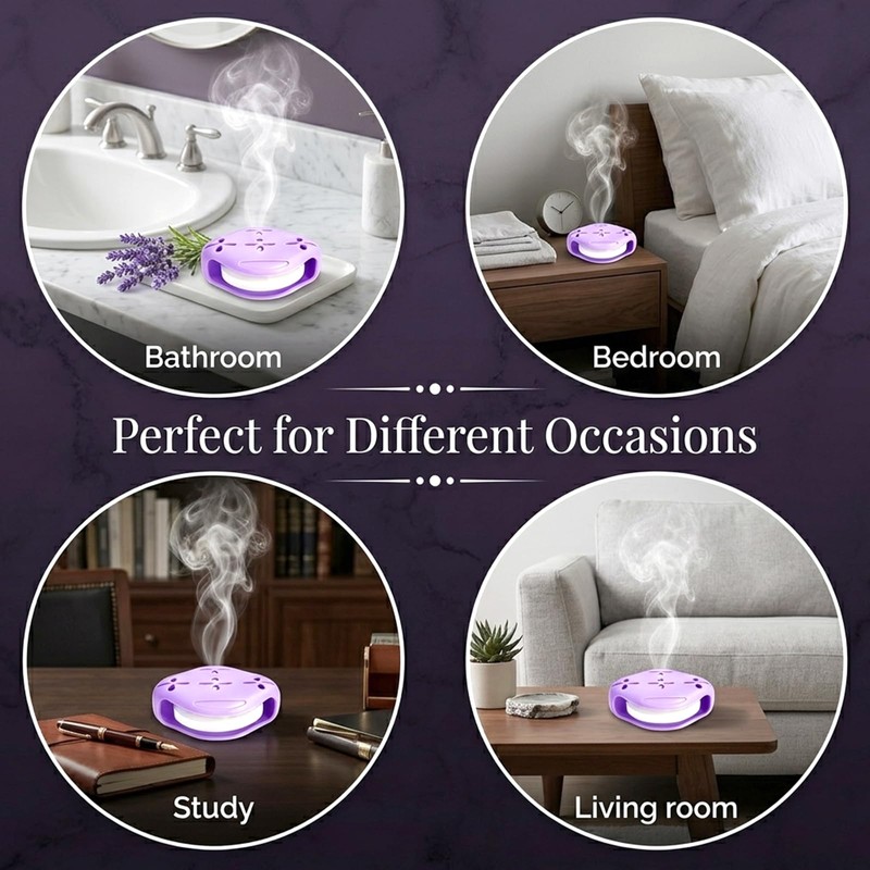3 Pack Shower Steamer Holder with Suction Cups, Adjustable Lanyard