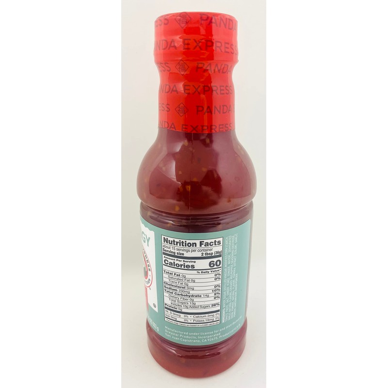 Panda_Express Gourmet Chinese Sweet And Tangy Sauce 2-19.05 oz PACK