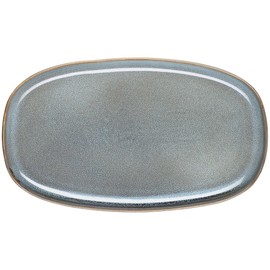 ASA 27200118 Seasons Denim Plate Oval 28.5 x 16 cm