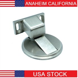 VXB Pack of 20 Stainless Steel Magnetic Door Stop Catch Holder Stopper Matte Brushed