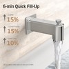 KES All Metal Tub Spout with Diverter, 5-3/8 Inch Bathtub