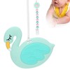 Swan Shape Infant Baby Pacifier Clip AntiLost DIY Teething Necklace