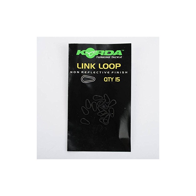 Korda Link Loop - 15 Ringe für Karpfenmontagen, Rig Rings