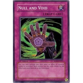 Yu-Gi-Oh! - Null and Void (SOD-EN057) - Soul of The Duelist - 1st Edition - Rare
