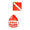 SO Diver Below Inflatable Dive Flag Buoy Float with 100