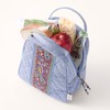 Premium Cotton Lunch Bag, Chambray, One Size