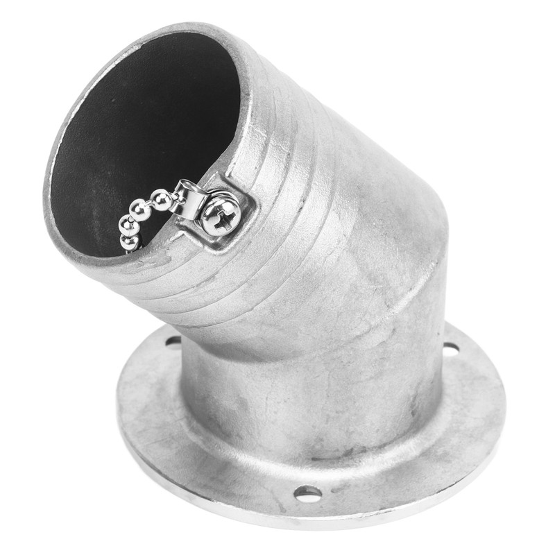 Boat Deck Filler 45° 316 Stainless Steel 38mm Flip Fill